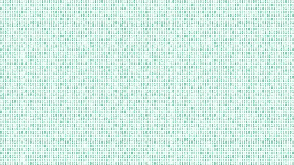 Abstract Technology Background Binary Code Stream Seamless Vector Pattern Computer — 스톡 벡터
