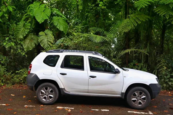 Guadeloupe France December 2019 Dacia Duster Crossover 4X4 Car Parked — Stock Photo, Image