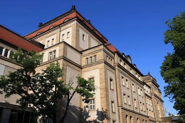 Chemnitz Opern Und Theatergebäude Opernhaus — Stockfoto