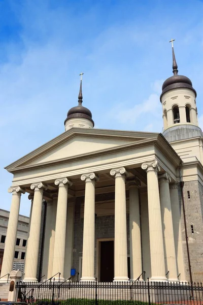 Baltimore City Maryland Nos Estados Unidos Igreja Basílica Baltimore — Fotografia de Stock