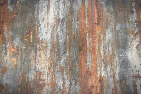 Rostiger Metallgrunge Hintergrund Abstraktes Muster Aus Rostigem Stahl — Stockfoto