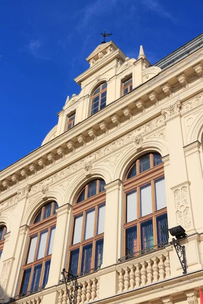 ハンガリー ソプロンの市庁舎 ヴァロシャザ 地方公共団体ビル — ストック写真