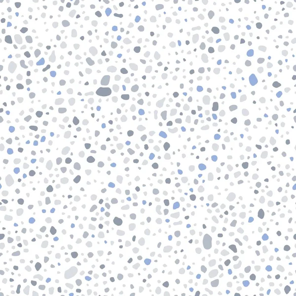Spots Background Irregular Spots Dots Seamless Vector Pattern Fashion Texture — Stock Vector