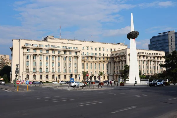 Bucharest Rumunia Sierpnia 2012 Ministerstwo Spraw Wewnętrznych Ministerstwo Afacerilor Interne — Zdjęcie stockowe