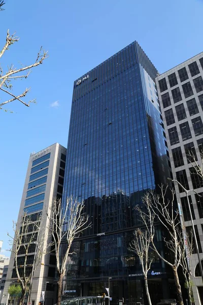 Seoul Südkorea April 2023 Bürogebäude Des Tower Der Straße Teheran — Stockfoto