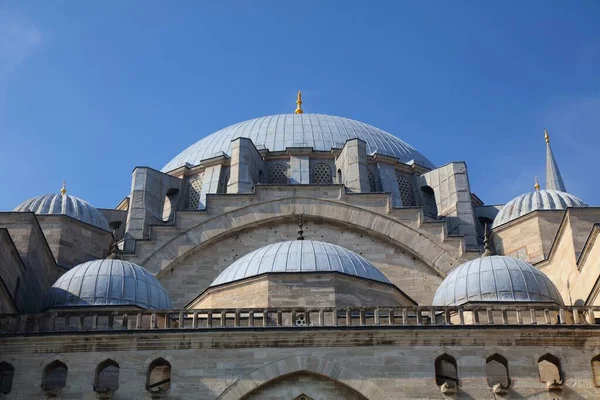 Moschea Suleymaniye Istanbul Turchia Punto Riferimento Noto Anche Come Moschea — Foto Stock