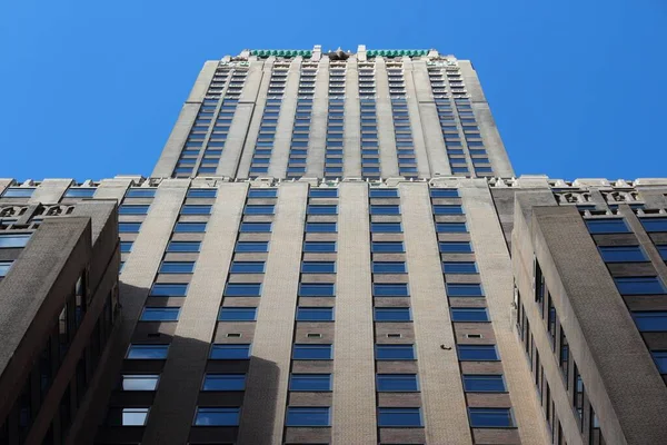 美国纽约 2013 在纽约的特朗普大厦摩天大楼 283 米高大厦正式命名为 华尔街 它是由唐纳德 特朗普拥有 — 图库照片