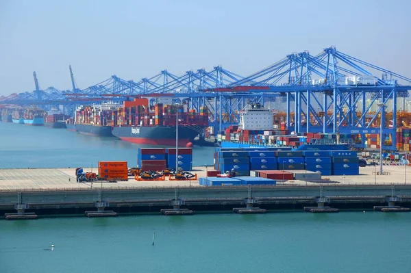 Busan Zuid Korea Maart 2023 Busan New Port Ook Bekend — Stockfoto