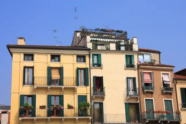 Talya Padua Sokak Manzarası Talya Nın Venedik Bölgesinde Şehir — Stok fotoğraf
