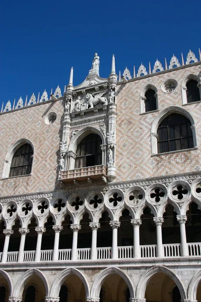 Palacio Ducal También Conocido Como Palazzo Ducale Hito Venecia Italia — Foto de Stock