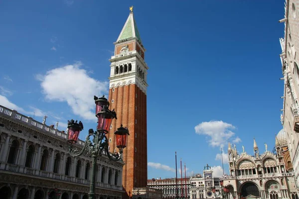 Piazza San Marco Landmark Square Venice Italy Saint Mark Square — Stock Photo, Image