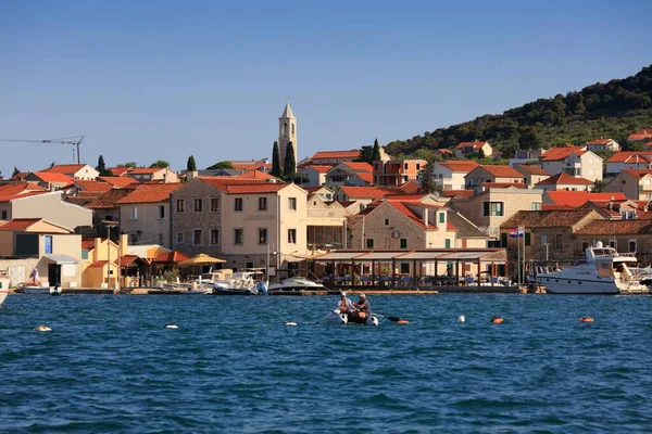 Murter Eiland Murter Oude Stad Kroatië Dalmatië Regio Van Kroatië — Stockfoto