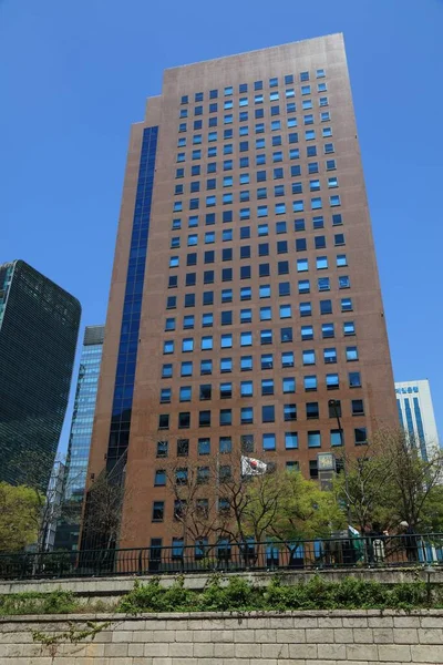 Seoul South Korea April 2023 Youngpoong Building Seoul Companies Offices — Stock Photo, Image