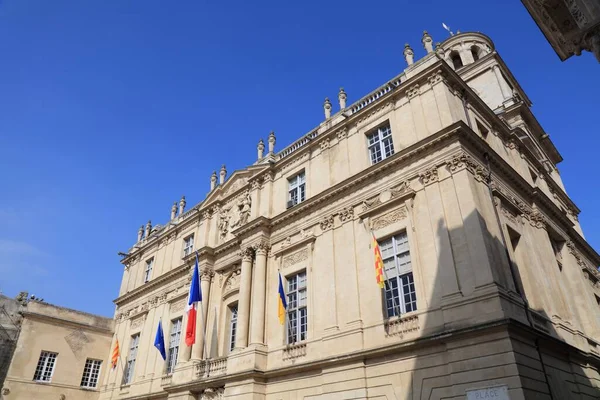 Ratusz Arles Francja Budynek Samorządu Terytorialnego Arles — Zdjęcie stockowe