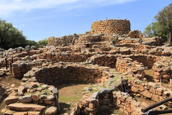 Nuraghe Prisgiona Arzachena Sardinia Nuragic Monument Complex Ancient Neolithic Civilization — Stock Photo, Image