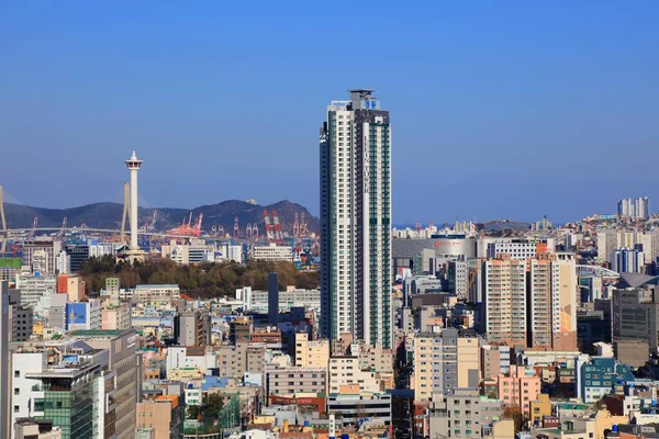 Бусан Южная Корея Марта 2023 Городской Пейзаж Центра Пусана Районом — стоковое фото