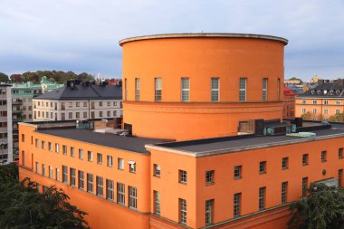 Stockholm Halk Kütüphanesi - Norrmalm bölgesinde bir dönüm noktası.