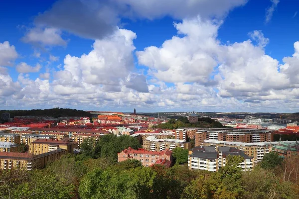 Gothenburg City Sweden Urban Cityscape Olivedal Masthugget Districts Sweden Landmarks — Stock Photo, Image