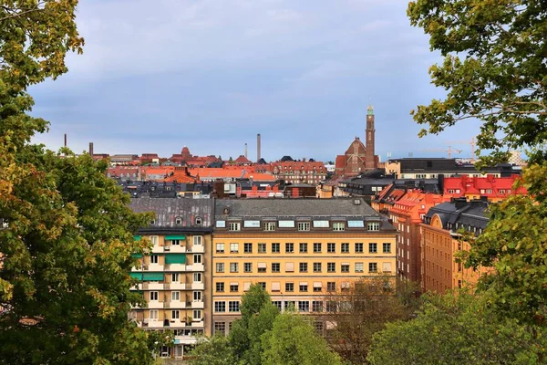 Stoccolma Città Svezia Architettura Nel Distretto Norrmalm — Foto Stock