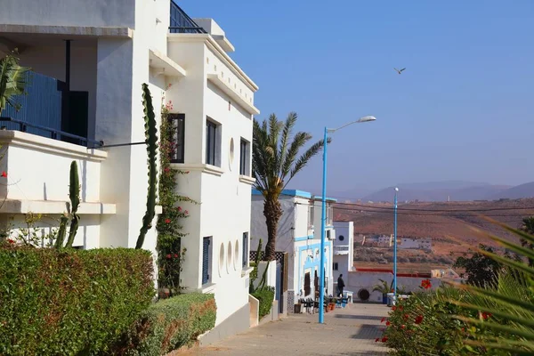 モロッコのシディ イフニの町 通りの眺め — ストック写真
