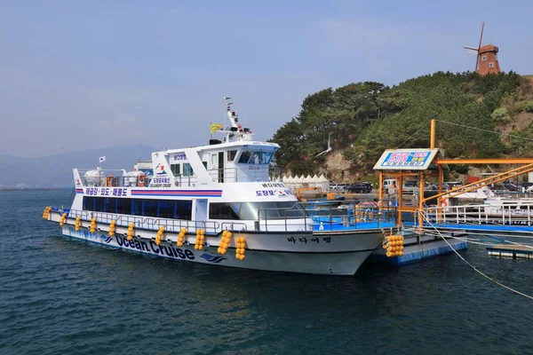 Geoje South Korea April 2023 Ocean Cruise Ship Winmill Windy — 图库照片
