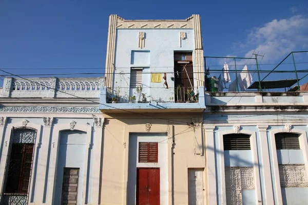 Cuba Arquitetura Colonial Cidade Velha Cienfuegos Patrimônio Mundial Unesco — Fotografia de Stock