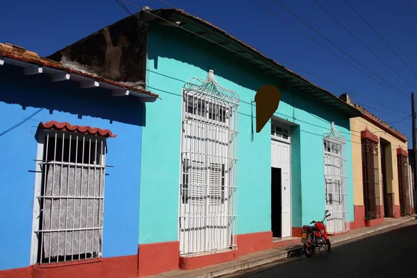 特立尼达 古城街 教科文组织在古巴的世界遗产 — 图库照片