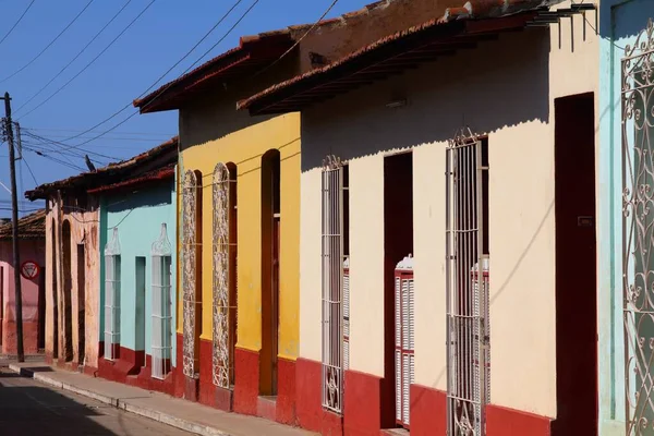 特立尼达 古城街 教科文组织在古巴的世界遗产 — 图库照片