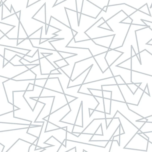 Patrón Geométrico Blanco Gris Textura Vector Línea Afilada Angular Sin — Archivo Imágenes Vectoriales