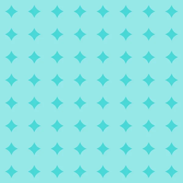 파란색 기하학적 패턴입니다 Mid 세기의 섬유없는 스타일둥근 사각형 반짝이는 디자인 — 스톡 벡터