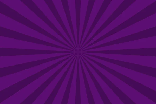 Rayons Fond Rétro Modèle Sunburst Violet Foncé Produit Marketing Fond — Image vectorielle