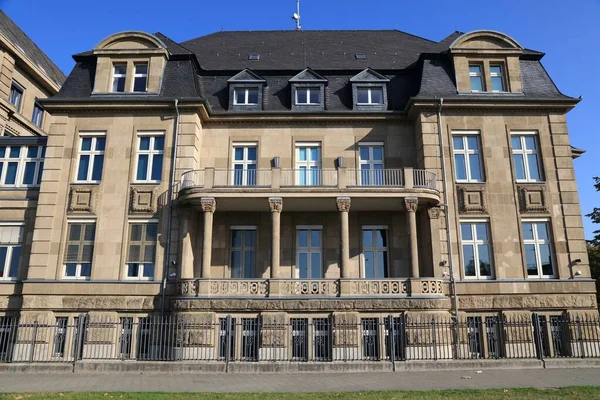 Staatskanzlei Des Landes Nordrhein Westfalen Regierungsgebäude Düsseldorf — Stockfoto
