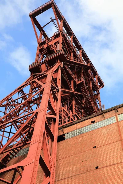 ドイツのゲルセンキルヒェン ルール地方の産業遺産 Zeche統合 旧炭鉱 ドイツ産業 — ストック写真
