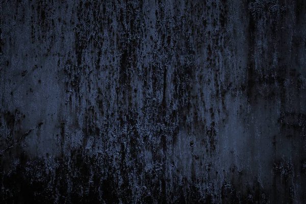 Dark grunge texture. Dark background surface of weathered metal.