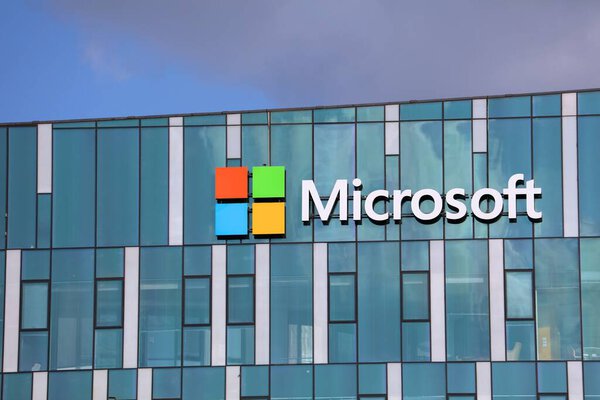 HAIFA, ISRAEL - NOVEMBER 1, 2022: Microsoft tech company research and development in Matam business park in Haifa, Israel. Haifa city is a R&D facility center for global tech companies.