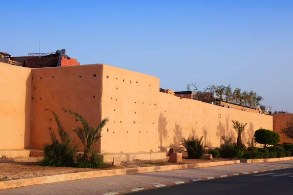 Marrakech City Landmark Morocco City Walls Surrounding Marrakech — Zdjęcie stockowe