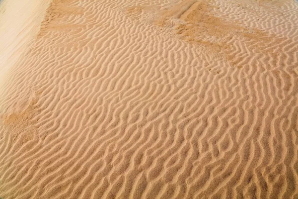 Konsistens Sand Desert Sand Bakgrund Marocko Öken Abstrakt Struktur — Stockfoto