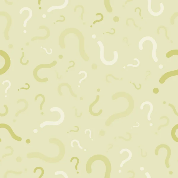 Question Marks Seamless Vector Background Question Mark Texture Online Survey — Stock Vector