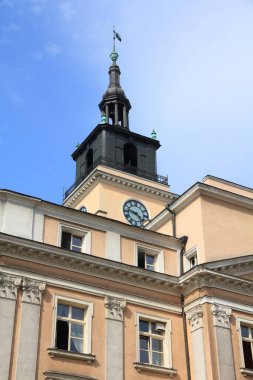 Kalisz town, Polonya. Belediye Binası yerel hükümet binası.