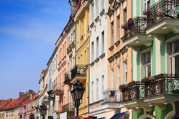 Kalisz Stad Polen Arkitekturen City Square Rynek — Stockfoto