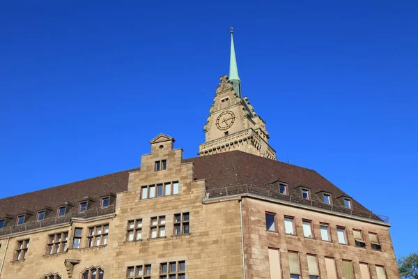 Duisburger Innenstadt Rathaus Städtisches Regierungsgebäude — Stockfoto