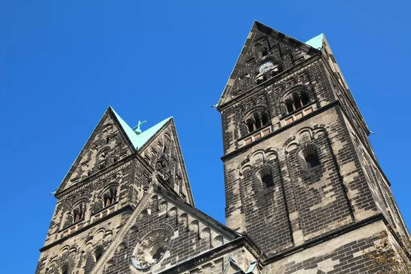 Krefeld Város Németországban Szent József Katolikus Templom Szent József Stadtmitte — Stock Fotó