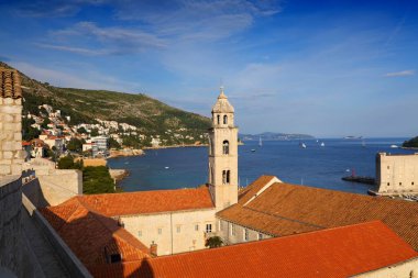 Dubrovnik city landmark, Croatia. Dominican Monastery (Dominikanski samostan).