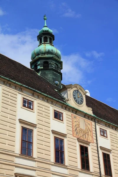 オーストリアのウィーンのランドマーク ホフブルク ウィーンの建築 オーストリア — ストック写真