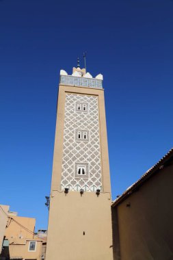 Taroudant City, Fas 'taki cami minare kulesi..