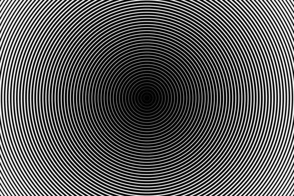 Modèle Vectoriel Cercles Concentriques Anneaux Dynamiques Motif Hypnotique Pour Contenu — Image vectorielle