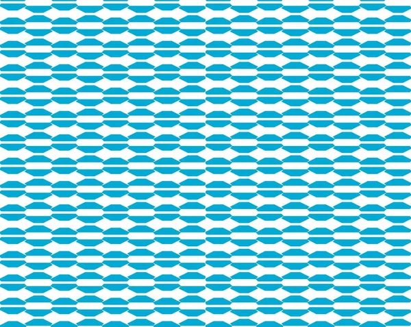病媒流行的主题 几何经典装饰 无缝线质感 纺织品印花设计 蓝白相间 — 图库矢量图片