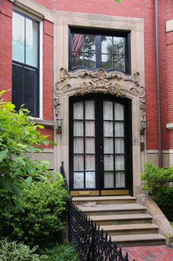 Back Bay Doğu Bölgesi, Boston 'daki Commonwealth Bulvarı' nın yerleşik mimarisi..