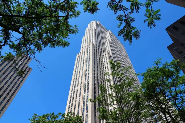 Nowy Jork Usa Lipca 2013 Wieżowiec Centrum Rockefellera Nowym Jorku — Zdjęcie stockowe