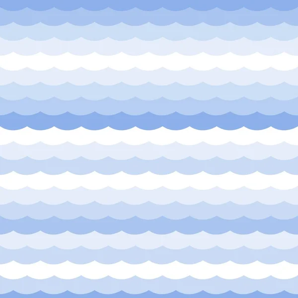 海浪背景 无缝隙海水质感简单 简单向量 — 图库矢量图片